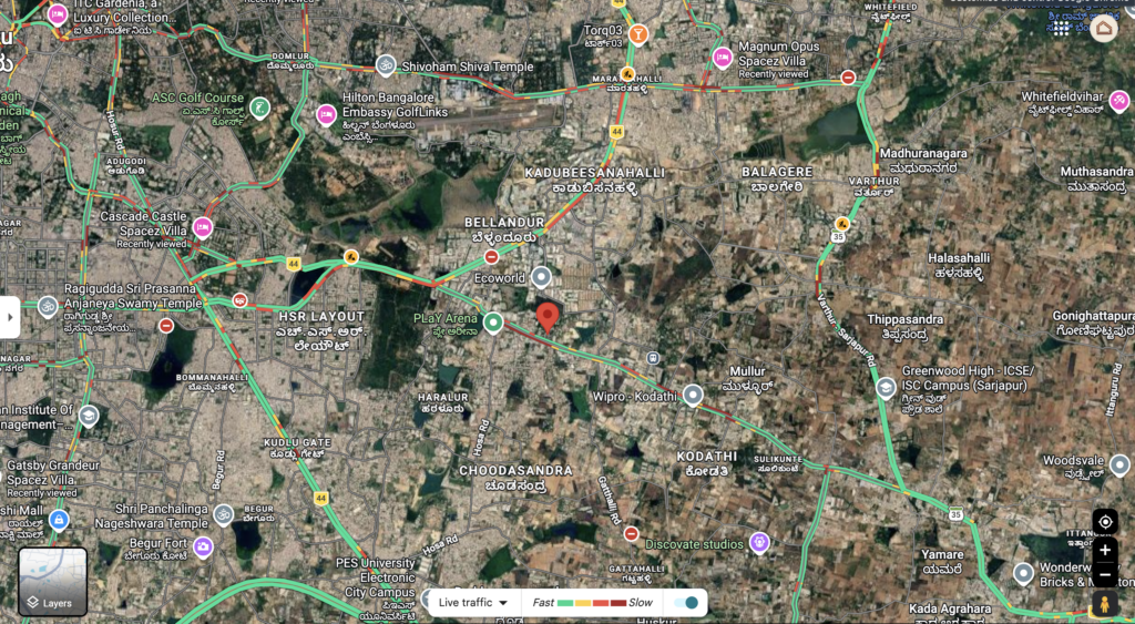 Google Map Eagle Eye View Near By Silicon Hideway